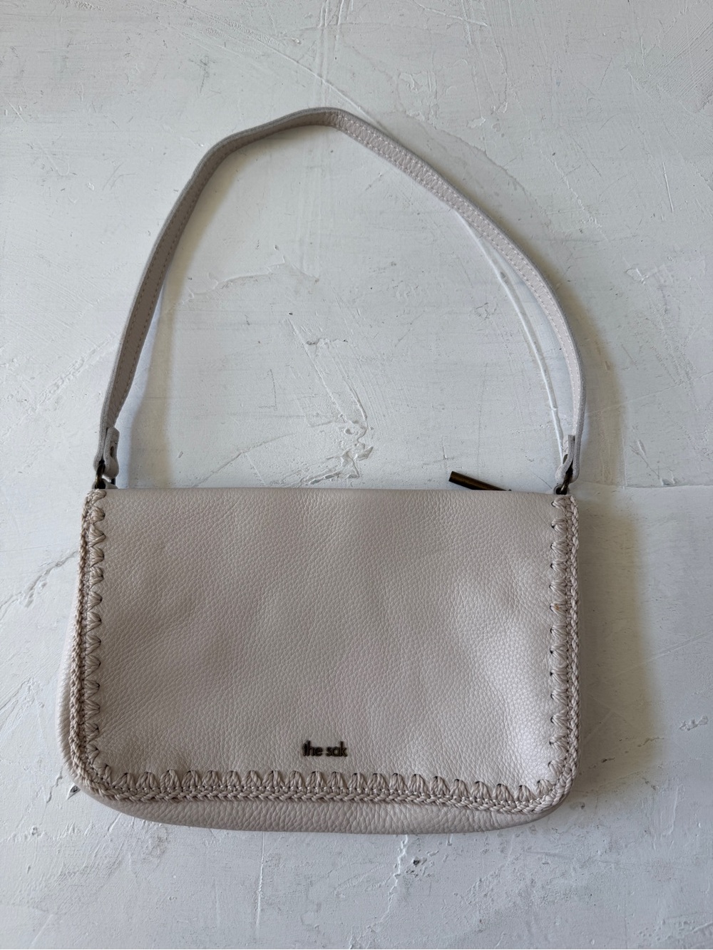 The Sak Leather Shoulder Hobo Bag